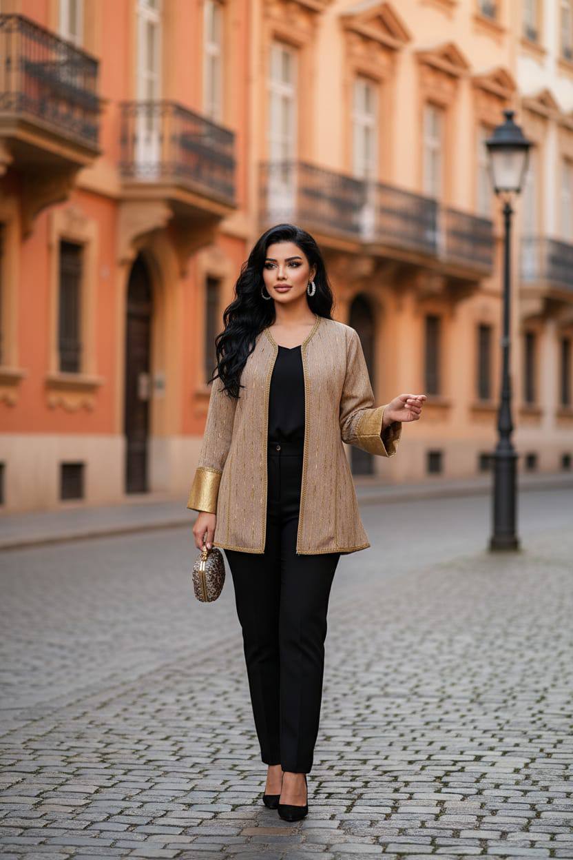 Veste Kimono de Luxe